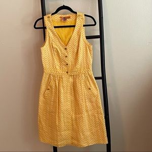 Tory Burch yellow dress 6